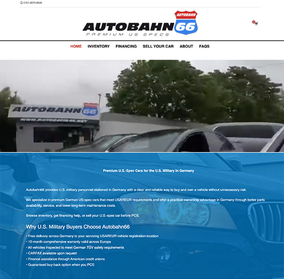 Autobahn66 Website