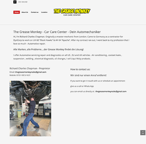 The Grease Monkey Website